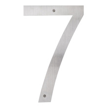 Husnummer 7 Rostfritt stål 40 cm